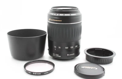 [N MINT]  Canon EF 55-200mm F/4.5-5.6 II USM Zoom Lens EF Mount From Japan 3270 - Image 1 of 4