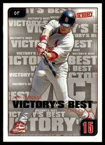 2001 Upper Deck Victory Jim Edmonds St. Louis Cardinals #627 - Picture 1 of 2