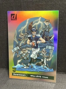2023 Panini Donruss Will Levis Rookie Downtown SSP #D-14 Titans - Bild 1 von 3