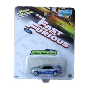 The Fast & The Furious Brian's 1999 Nissan Skyline GT-R R34 JOHNNY LIGHTNING - Picture 1 of 2