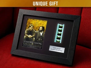 Good Will Hunting (1997) zertifizierte Kleinbild-Filmzellen im LED-Rahmen mit Hintergrundbeleuchtung - Bild 1 von 10