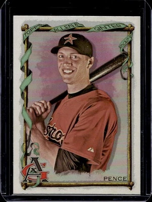 Hunter Pence 2023 Topps Allen & Ginter #349 Silver Portrait Hot Box SP Foto 1 de 2
