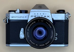 Pentax Spotmatic SP F 35mm SLR Film Camera w/ Lens – Vintage Classic, Working - Picture 1 of 21