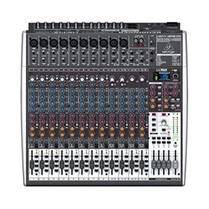 Behringer Analog Mixer 24 Channel 4 Bus 1 Knob Comp/Effect/USB Audio Interface X - Picture 1 of 3