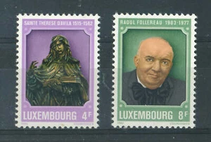 Luxembourg 1982 Anniversaries full set of stamps MNH. Sg 1088-1089 - Picture 1 of 2