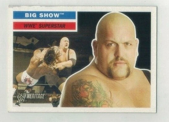 2005 Topps Heritage WWE Superstar Big Show - Image 1 of 1
