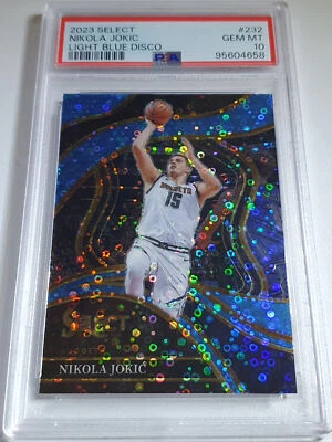 2023 Select Nikola Jokic #232 LIGHT BLUE DISCO /99 Holo  - PSA 10 (Low POP) - image 1 of 3