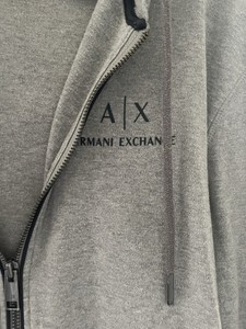 Sudaderas y sudaderas con capucha ARMANI EXCHANGE | Sudadera con cremallera  Gris Hombre | Carpidea