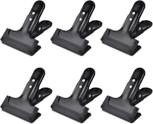 Backdrop Spring Clamps - 6 Pack of 4 Heavy Duty Clips for Photography Background - Picture 1 of 12