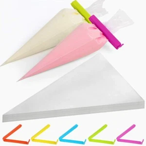 150 Pack 12 inch Pastry Piping Bags Disposable Cake Decorating Cupcake Icing Bag - Picture 1 of 7