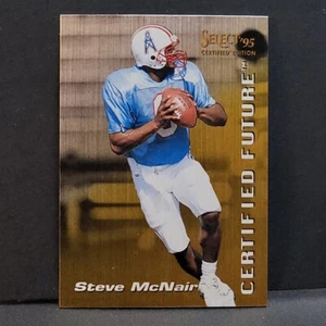 1995 Pinnacle Select Certified Edition Certified Future #2 Steve McNair Oilers - Picture 1 of 2