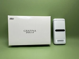 KYOCERA GRATINA KYF42 WIFI KEITAI ANDROID FLIP PHONE UNLOCKED White - Picture 1 of 5