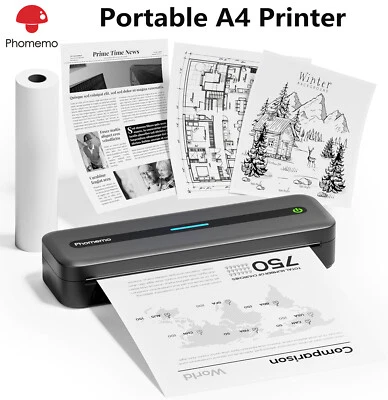 Phomemo 2024 Upgraded M832 Portable Wireless Thermal Printer, Bluetooth (Gray) - Image 1 of 4