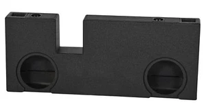 Ported Dual 12" Subwoofer Sub Box Enclosure for 2007-17 Toyota Tundra Double Cab - Picture 1 of 5