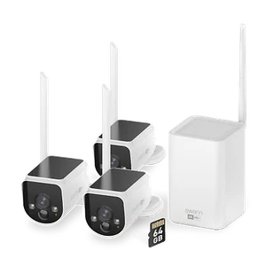 Swann MaxRanger4K™ Solar 3 Camera Security System with Longest Range Wireless | - Picture 1 of 6