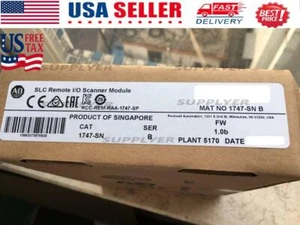 In Stock New & Original AB 1747-SN /B SLC 500 Remote I/O Scanner Module - Bild 1 von 1