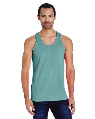 Hanes Mens ComfortWash 100% Cotton Garment-Dyed Tank Top GDH300 - Image 1 of 2