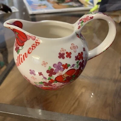 RED HAT Society Paul Cardew 2004 Official License Creamer Formal Pattern Purple - Image 1 of 4