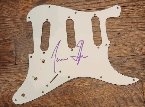 JAMES TAYLOR SIGNED GUITAR PICKGUARD HOW SWEET IT IS LOVED W/COA+ EXACT PROOF D Cover