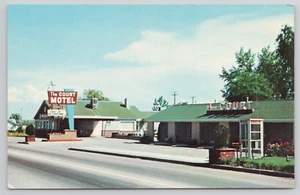 Postcard Parma Idaho The Court Motel 1970 - Picture 1 of 2