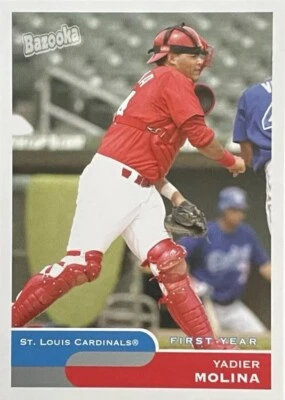 Yadier Molina 2004 Topps Bazooka  Rookie Card RC #275 Cardinals HOF  - Image 1 of 4