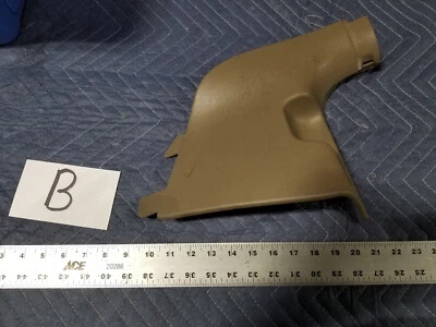 2002-2008 Jaguar X-Type 2.5 X400 Left Driver Lower Kick Panel Cover Tan #2003E Foto 1 de 4