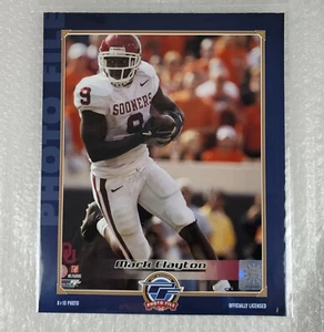Foto Mark Clayton Oklahoma Sooners 8"x10" offiziell lizenziert NCAA (2008) - Bild 1 von 6