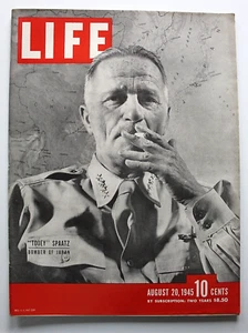 Life Magazine August 20, 1945 - "Tooey" Spaatz Bomber of Japan - Picture 1 of 3
