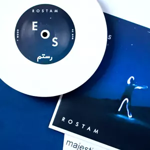 ORIGINAL 2016 ROSTAM FIRST SINGLE 7" WHITE VINYL VAMPIRE WEEKEND NM RARE - Picture 1 of 4