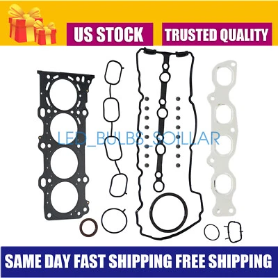 Juego de juntas de culata para Suzuki Grand Vitara Kizashi 2,4 L L4 DOHC J24B Foto 1 de 4
