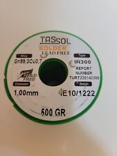 Tassol Lead Free Solder Wire Sn99 0.3Ag Cu0.7 1.0mm for Electronic 500g