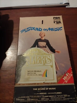 The Sound of Music VHS 1963, 1986 CBS Fox 2 Tape Box Set - Image 1 of 4