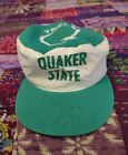 Original Quaker State Oil Advertising Hat Cap Racing Accessories Signed #21 Used