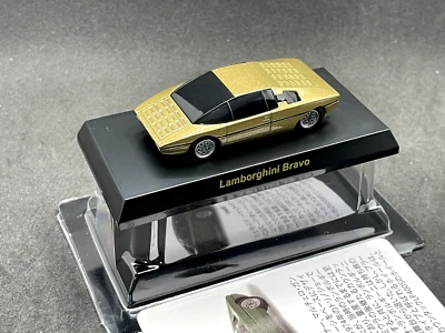 Kyosho 1/64 Lamborghini collection3 Bravo Gold diecast model car 44G2 - Image 1 of 4