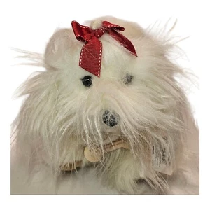 Gund MALTESE Realistic Fluffy Plush Stuffed Animal Toy with Tags CLEAN - Picture 1 of 24