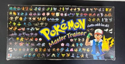 Pokemon Master Trainer Board Game 1999 Vintage 99% Complete READ - Image 1 of 4