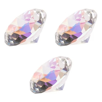 Set of 3 Deko Diamanten Kristall Steine Desktop- Diamantdekor - Bild 1 von 4
