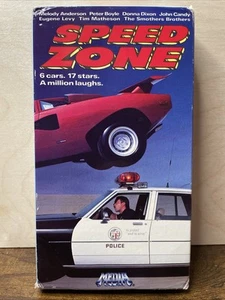 Speed Zone (VHS, 1990) Media Video Treasures Rare - Picture 1 of 5