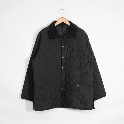 Chaqueta acolchada Barbour Liddesdale para hombre XL - negra envejecida hecha en Inglaterra Foto 1 de 4
