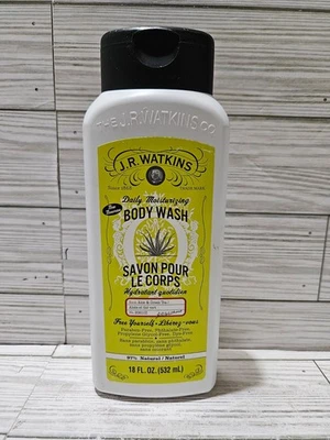 J.R. Watkins Daily Moisturizing Body Wash Aloe & Green Tea 18 fl oz - Image 1 of 2
