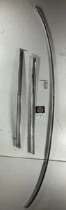 Mercedes-Benz R107 Set of 3 Front Windshield Chrome Trim Upper/Left/Right (449) - Bild 1 von 16