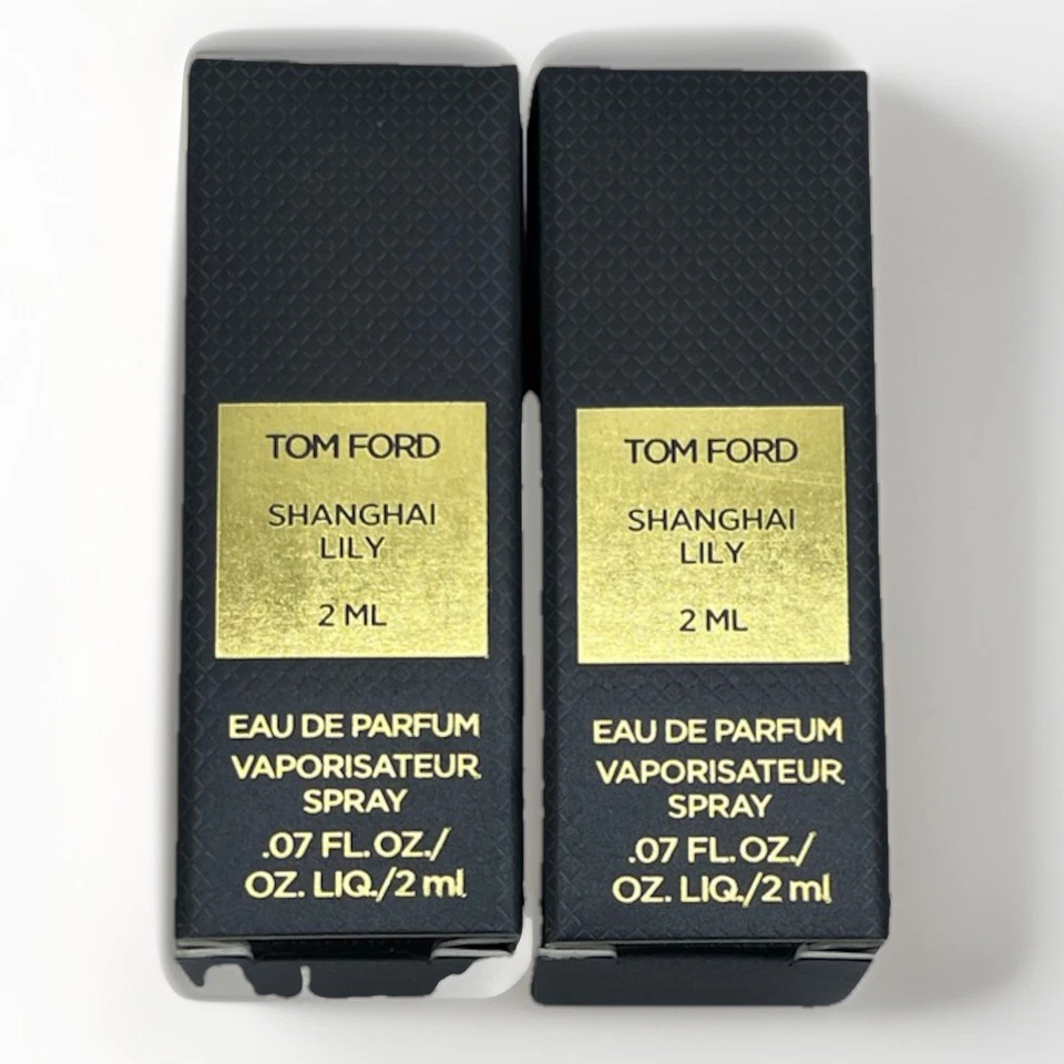 2 X Tom Ford Shanghai Lily Eau de Parfum DESCONTINUADO Spray Muestra Vial 2 ML Foto 1 de 2