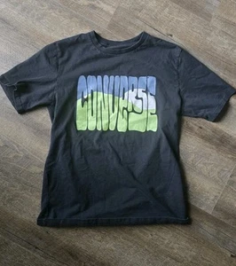 Converse T-Shirt Herren Small Kurzarm Spell Out Logo 70’s Motiv - Bild 1 von 2
