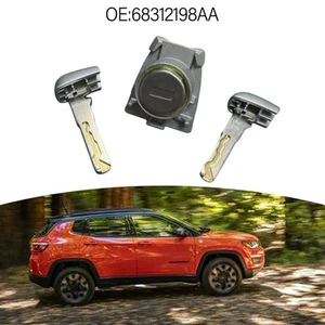 Replacement Door Lock Cylinder with Key for Jeep For Compass 2017 2022 - Picture 1 of 12