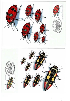 STAMPS; AUSTRALIA ' 4 POST CARDS SET , IN EXCELLENT , DIFF.  PRICES, - Image 1 of 3