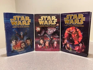 STAR WARS The Thrawn Trilogy by Timothy Zahn (Complete Hardcover Set 1st Edition - Picture 1 of 24