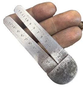 Starrett 273 Suela Medidor Zapateros Herramienta Grifo Zapato Bota Fabricantes Calibre Hierros 1/2 Hierros - Imagen 1 de 19