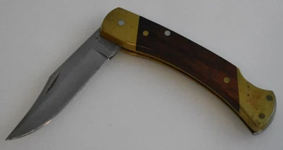 Cuchillo SCHRADE EE. UU. Tío Henry Pata de Oso LB7 1980 DE COLECCIÓN Lockback Foto 1 de 4