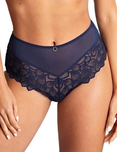 Panache Allure Brief Deep High Rise Lace Elegant Womens Lingerie 10764 - Picture 1 of 20