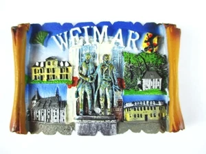 Imán de poliresina Weimar Alemania Deutschland recuerdo, nuevo - Imagen 1 de 4